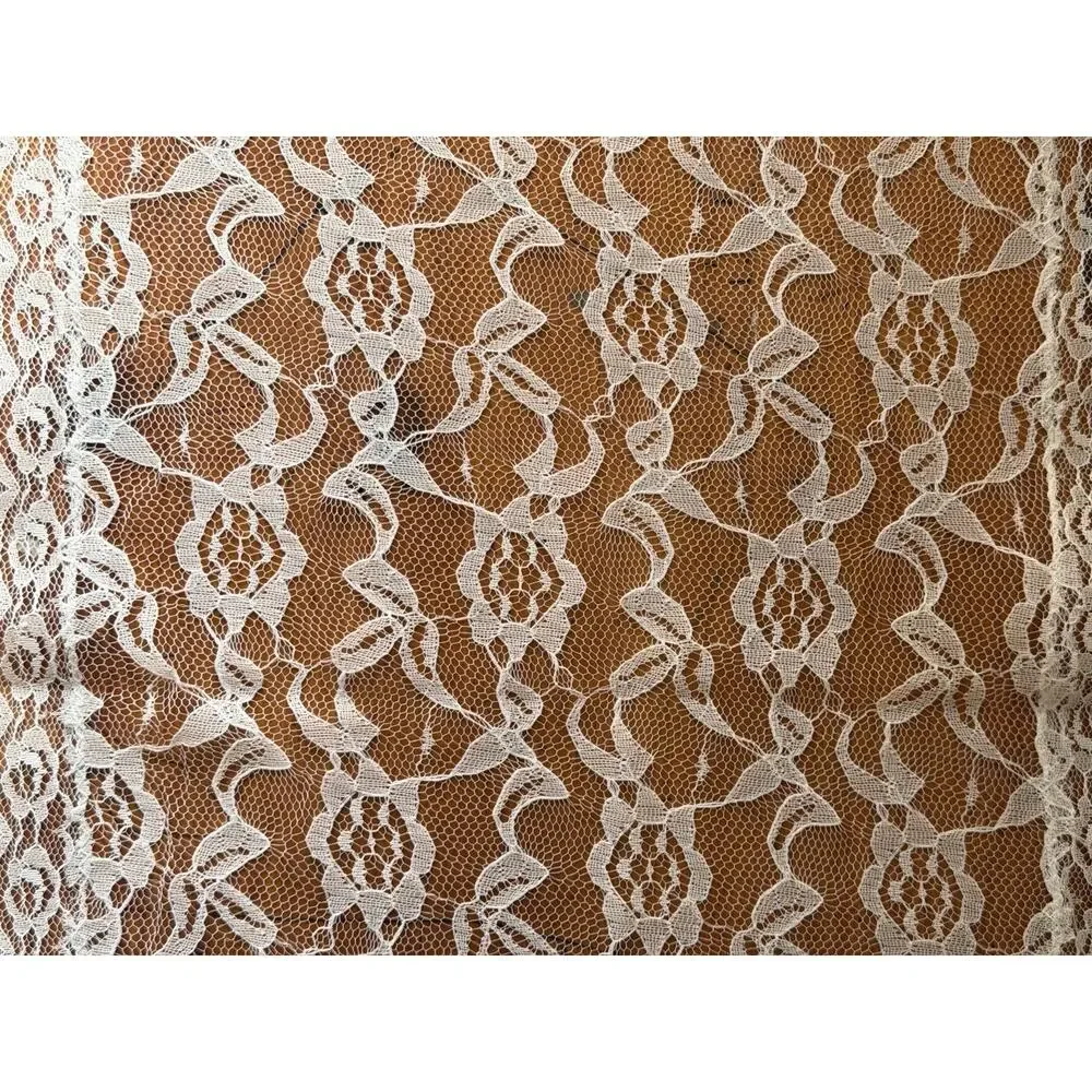 Handmade White Cotton Crochet Lace Table Runner Doily Vintage Style